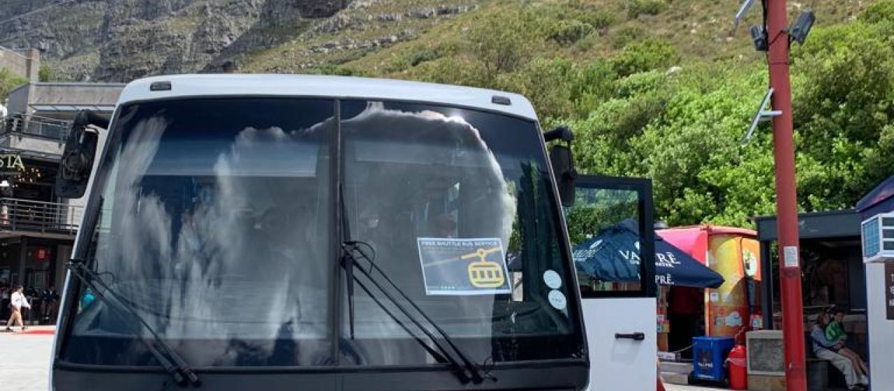 Step 2 Shuttle service Lower Cable Car