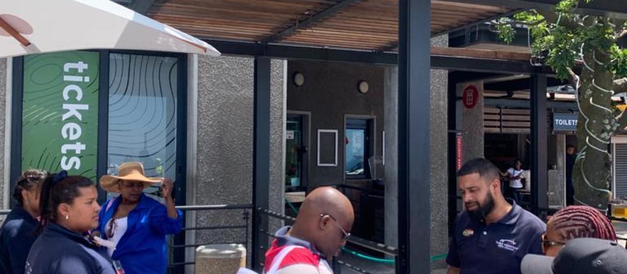 Step 3 ticket at the lower Cable Station