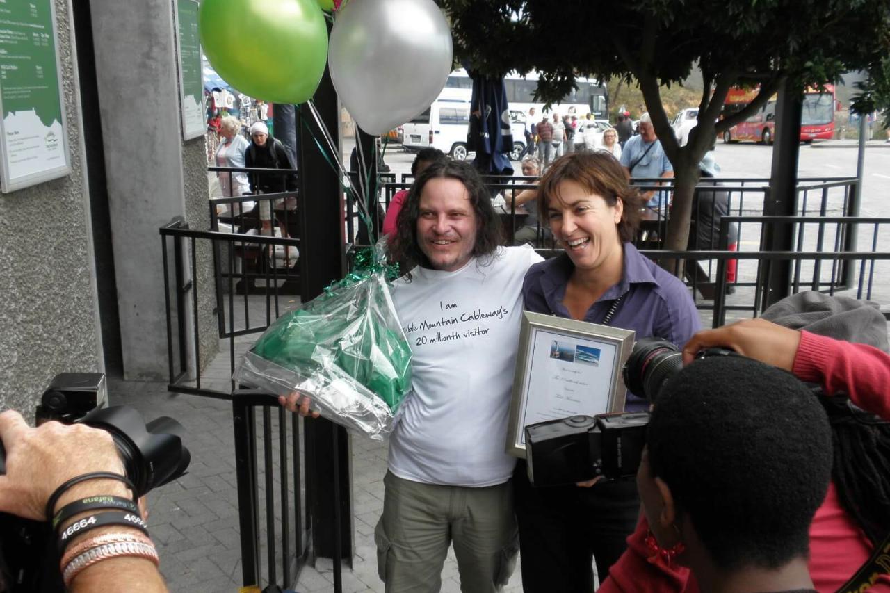 The 20-millionth visitor 2010