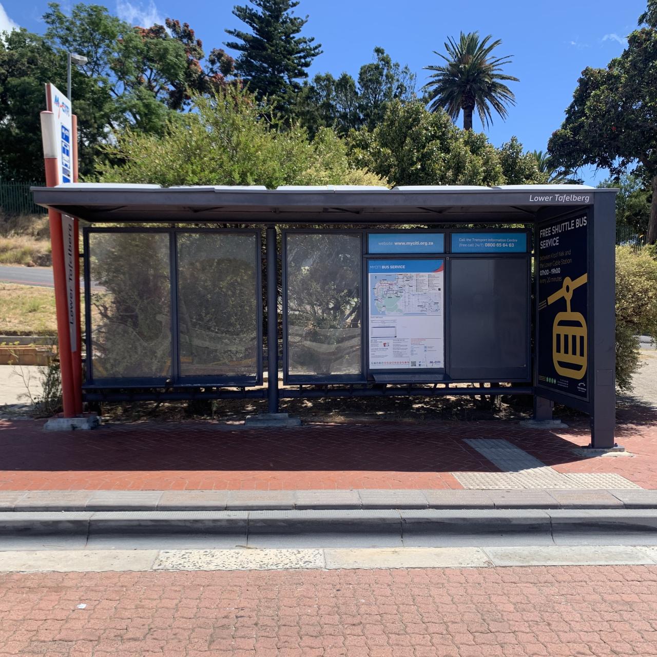 Lower Tafelberg Bus stop