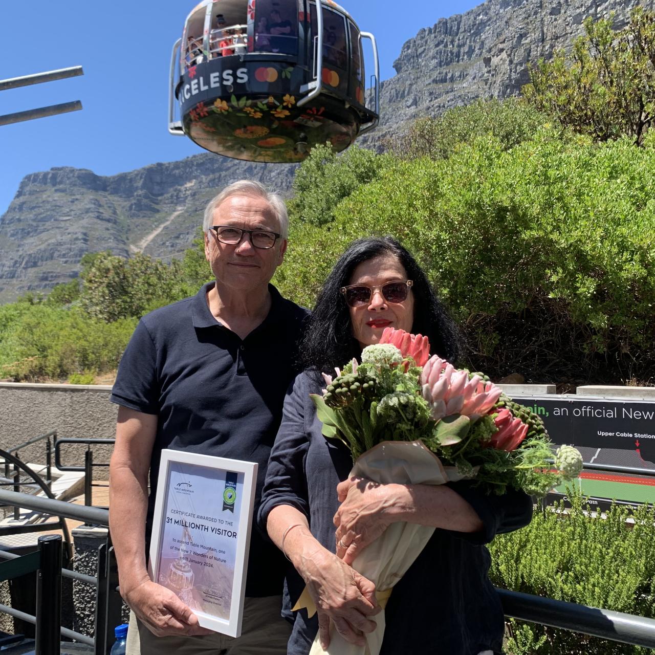 Table Mountain Aerial Cableway 31 million visitor 2