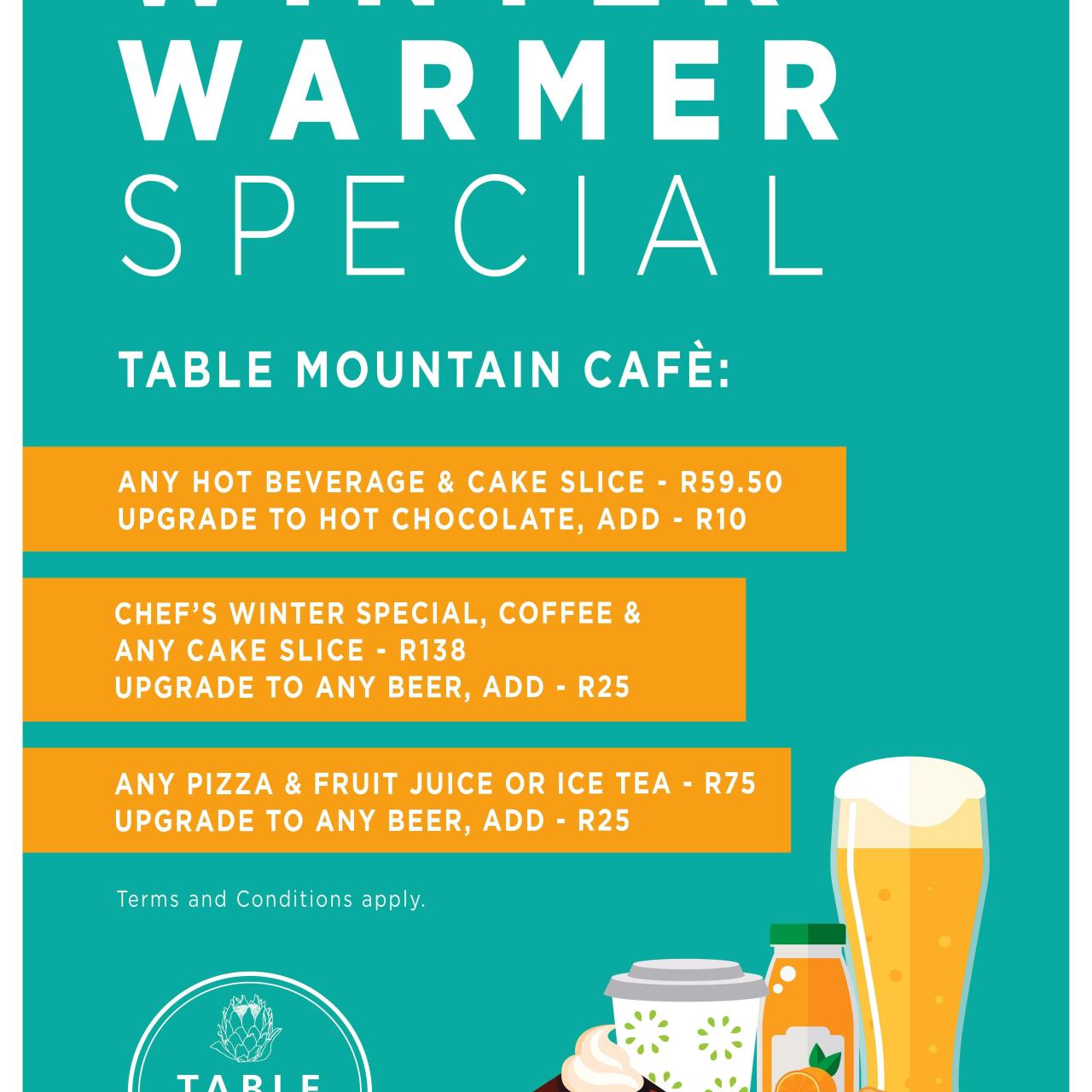 Cafe winter warmer special