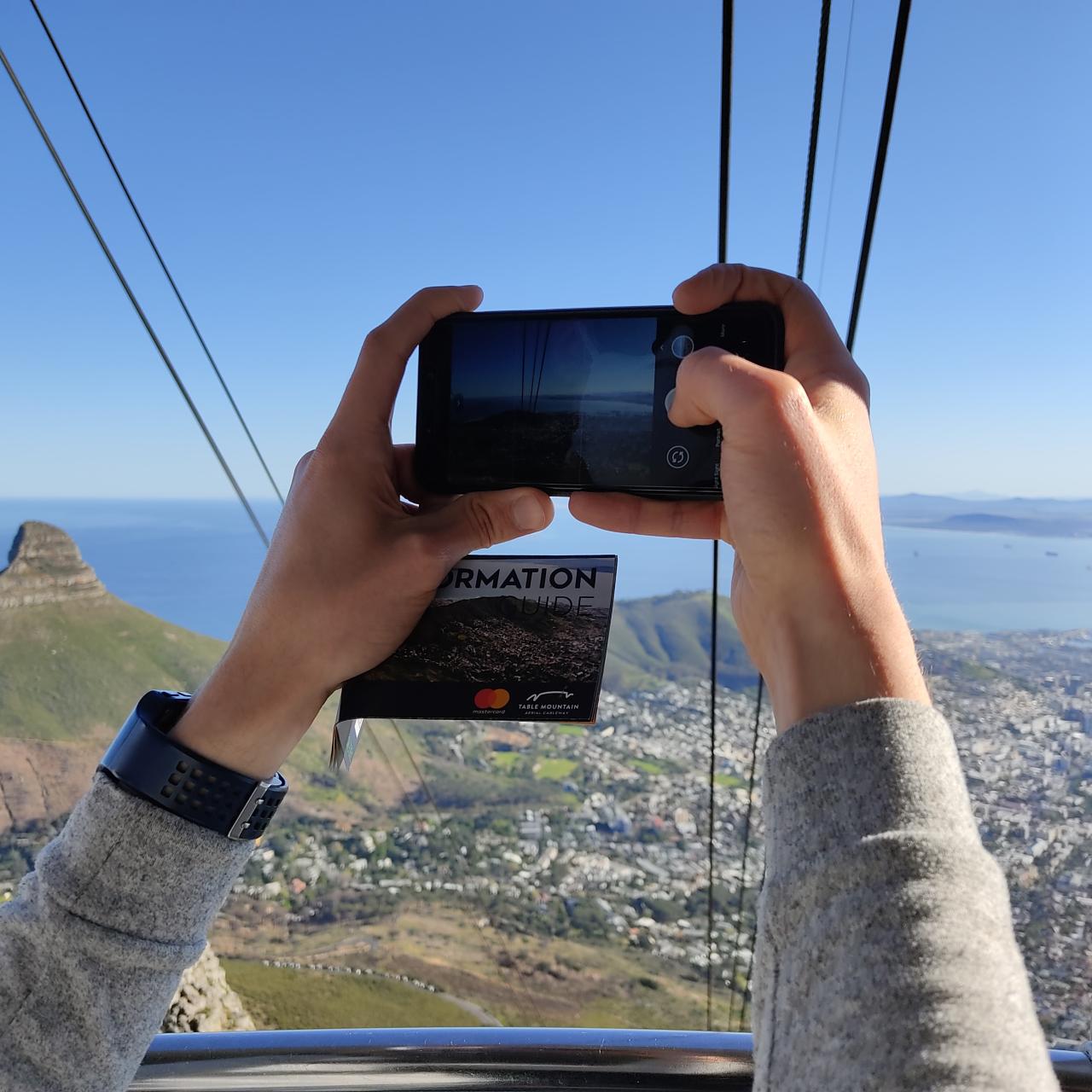 Table Mountain Aerial Cableway ride
