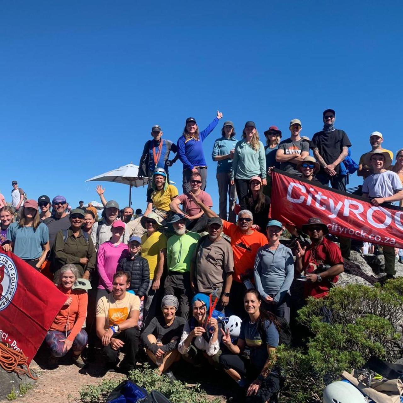 Table Mountain ledge clean up 2024