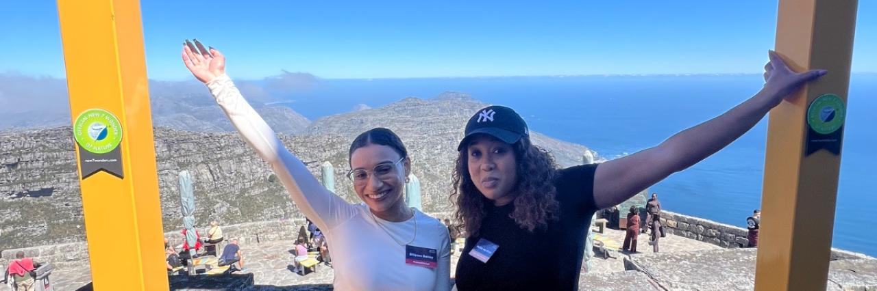 Yellow Frame at the top