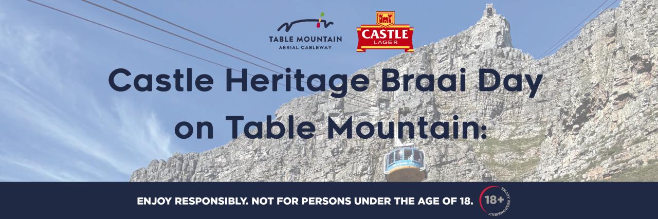 Castle Heritage Braai Day website and app header
