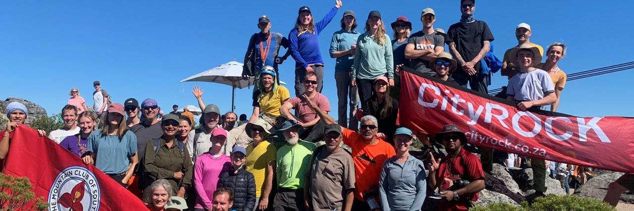 Table Mountain ledge clean up 2024