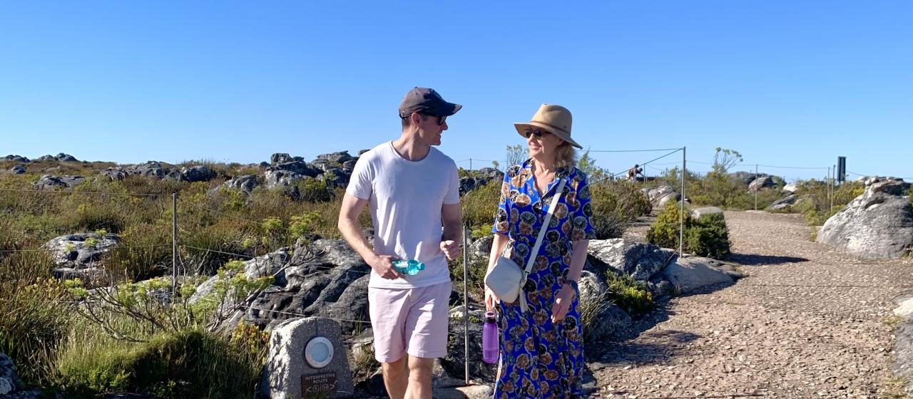 Walk around to the different views points