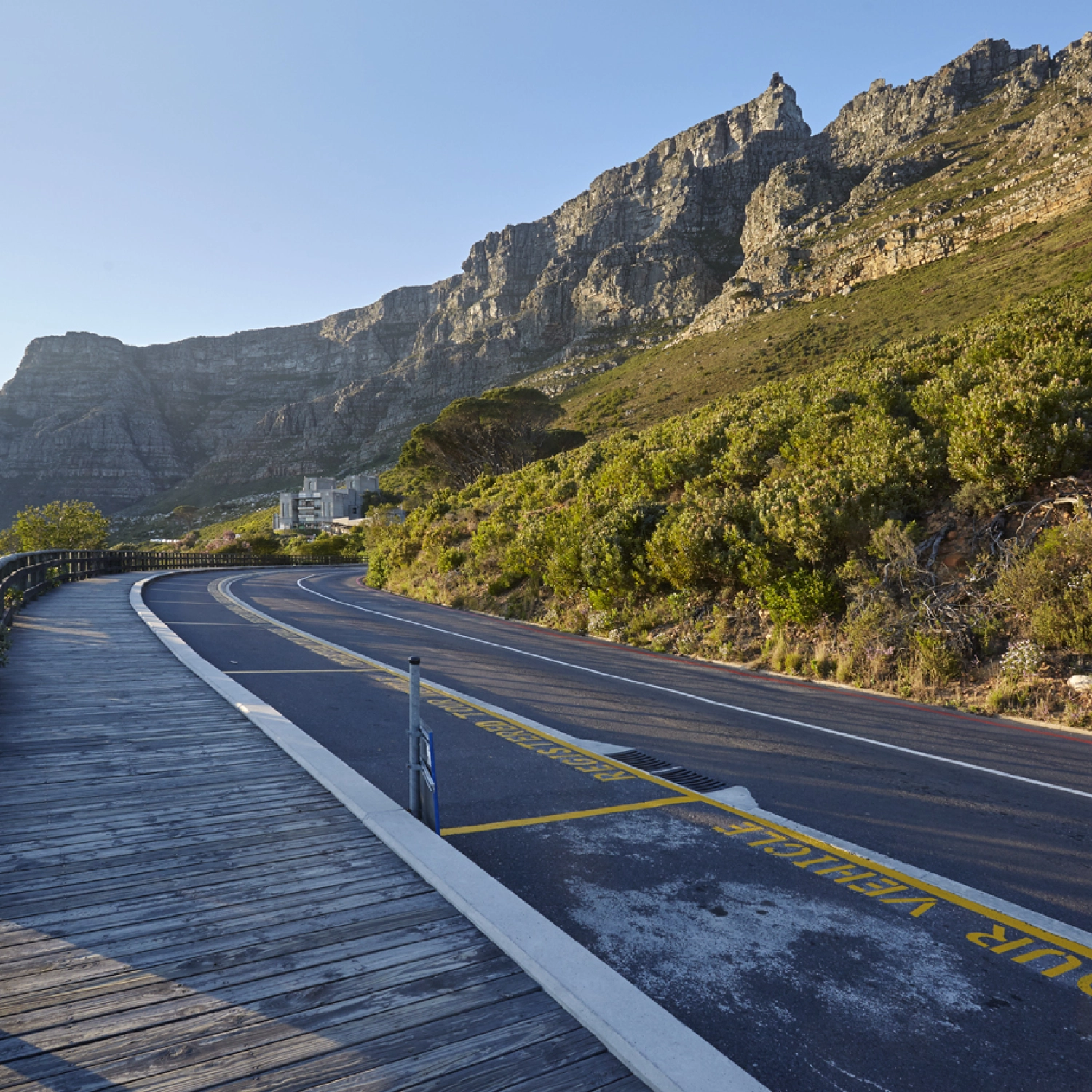 Mountain with road