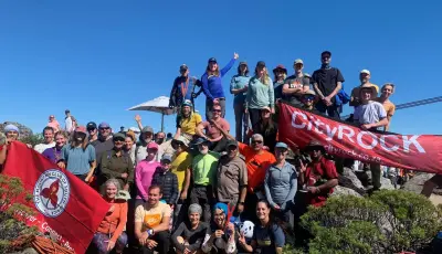 Table Mountain ledge clean up 2024
