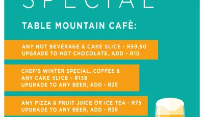 Cafe winter warmer special