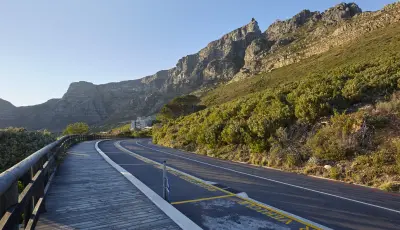 Mountain with road