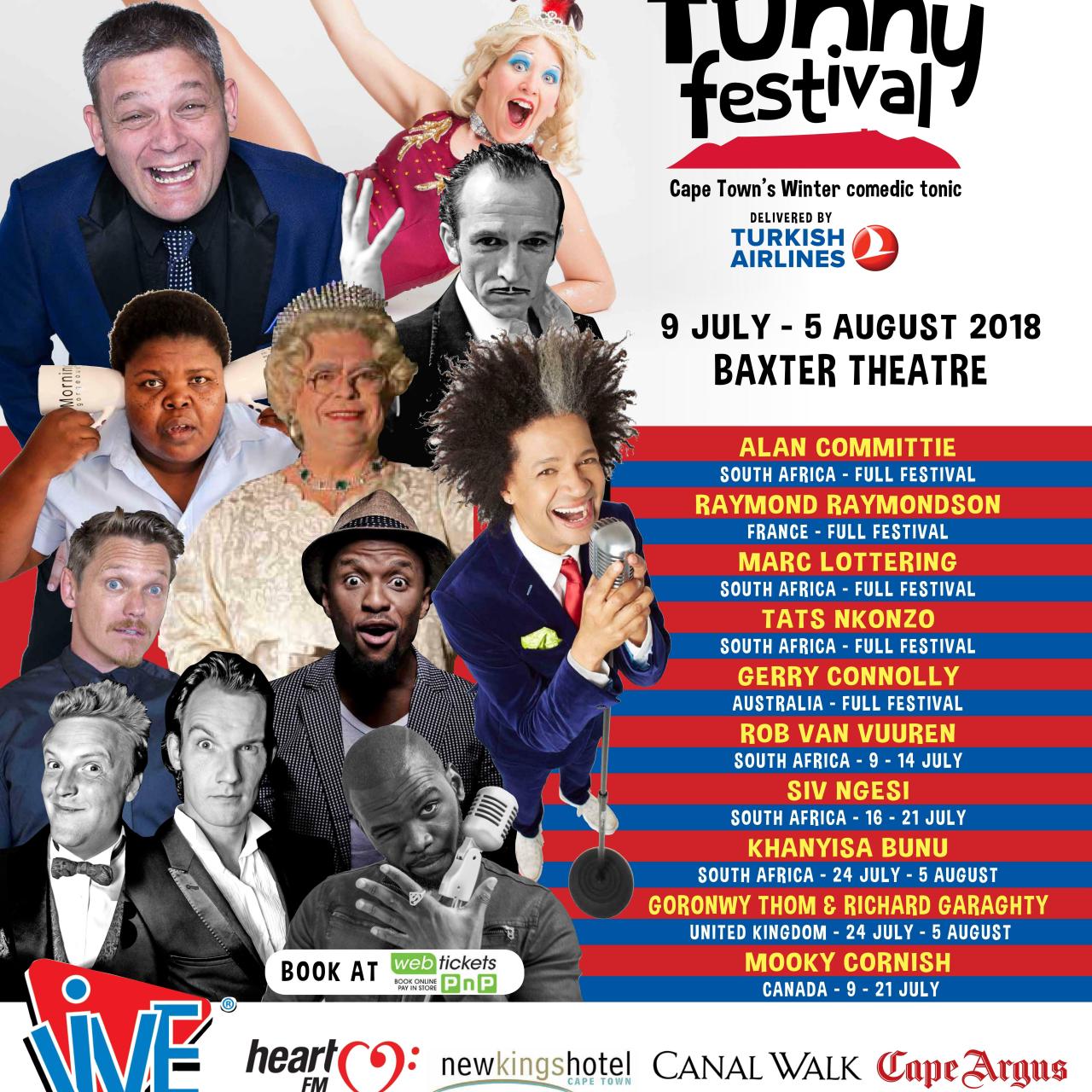 Jive Cape Town Funny Festival 2018