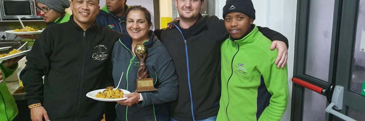 Africas leading Tourist Attraction staff lunch