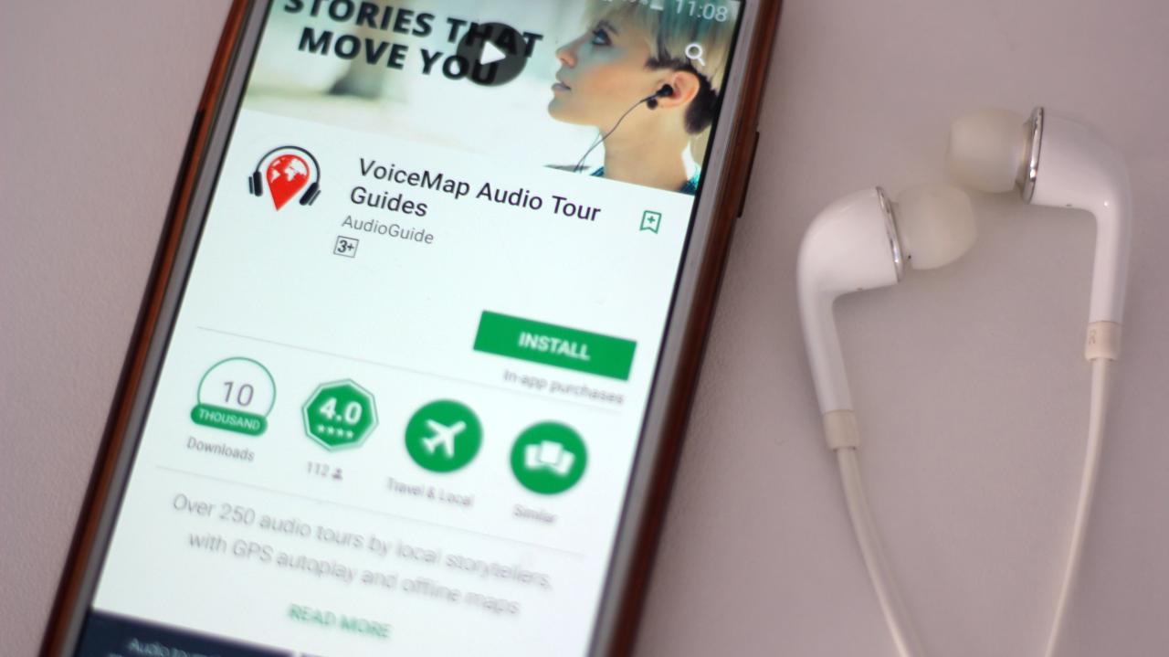 Voice Map auido tour