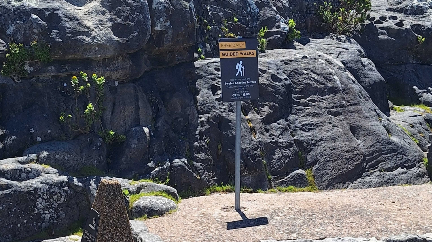 Table Mountain walking tour