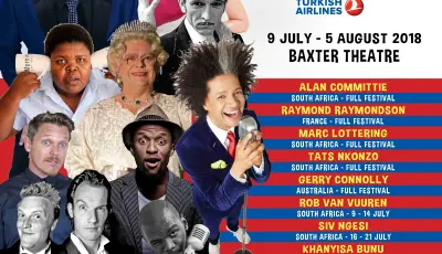 Jive Cape Town Funny Festival 2018