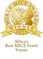 Africas best mice event venue 2025 winner shield gold 256