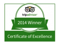 Trip Advisor Certificate Of Excellence 2014