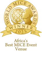 Africas best mice event venue 2025 winner shield gold 256