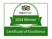 Trip Advisor Certificate Of Excellence 2014