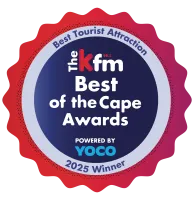 Kfm Best of the Cape Best Tourist Attraction Sticker 2025