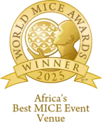 Africas best mice event venue 2025 winner shield gold 256