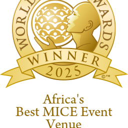 Africas best mice event venue 2025 winner shield gold 256